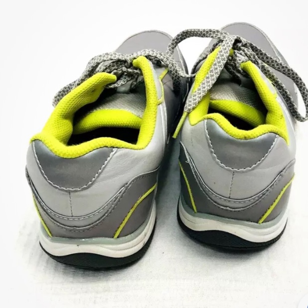 Vionic Zen Walking Running Silver Lime Sneakers G… - image 4